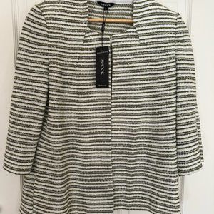 Misook Striped Jacket NWT